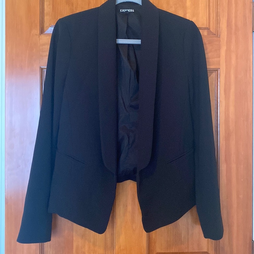 Black Express Women Blazer Jacket